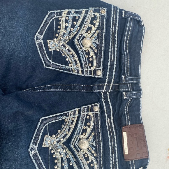 SEXY COUTURE SIZE 5 JEANS IN PERFECT CONDITION, LIKE NEW - Picture 7 of 8